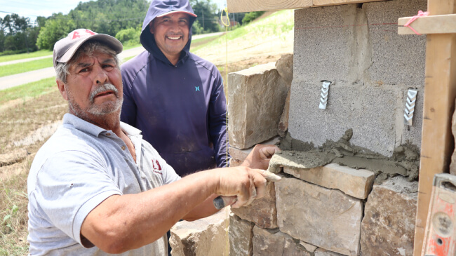 We Carry Hardscape Work We